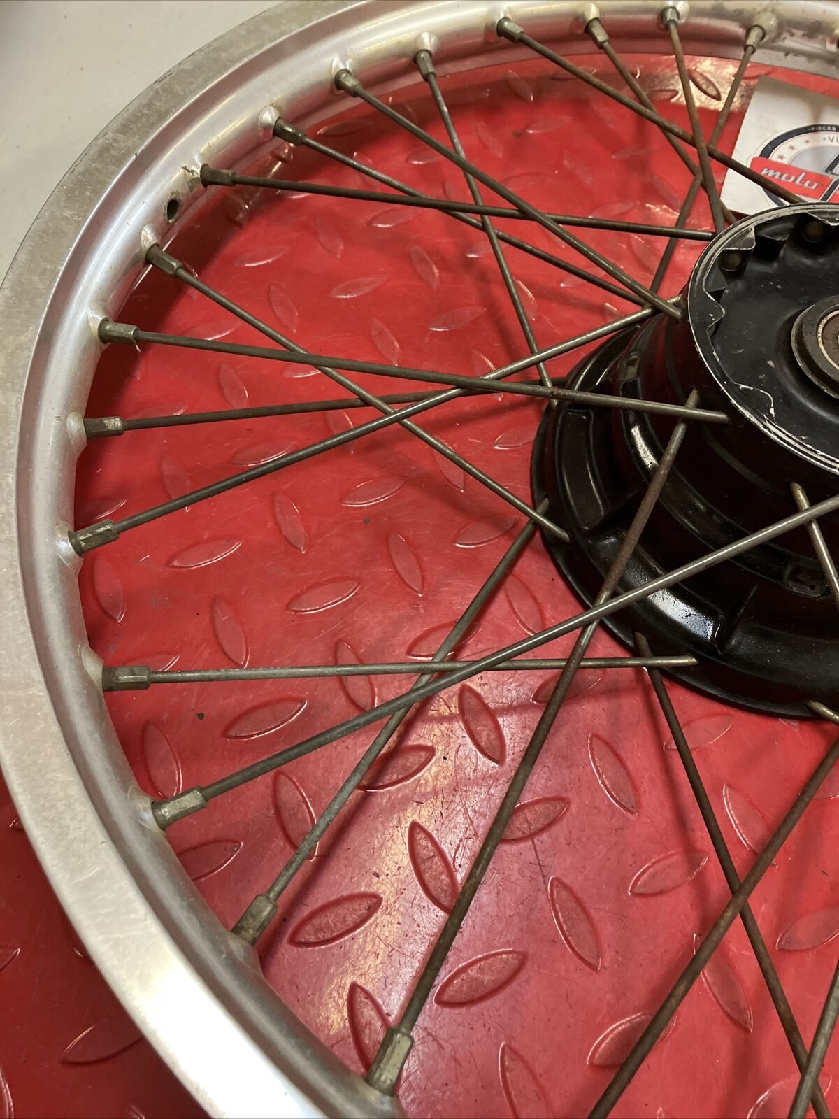 Suzuki RM250 1984 front wheel rim hub RM250 RM500 54110-14121