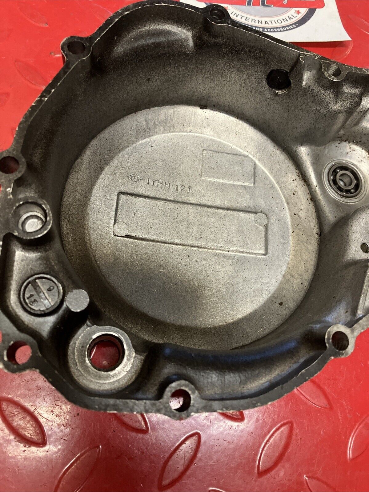 Yamaha YZ125 1983 Left crankcase clutch cover 1984 1985