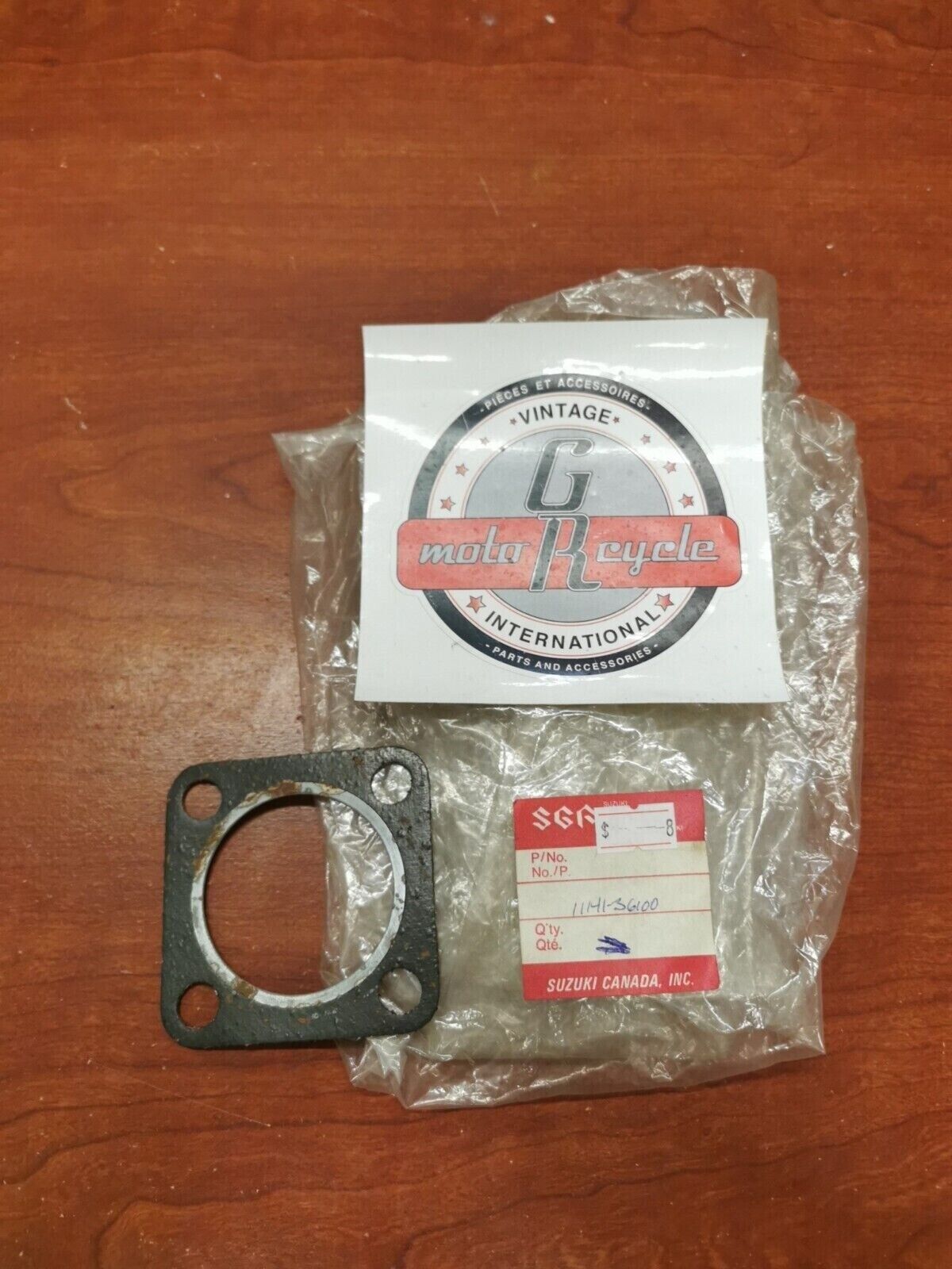 NOS Suzuki GT185 TC100 TS100 CYLINDER HEAD GASKET 11141-36100 S16
