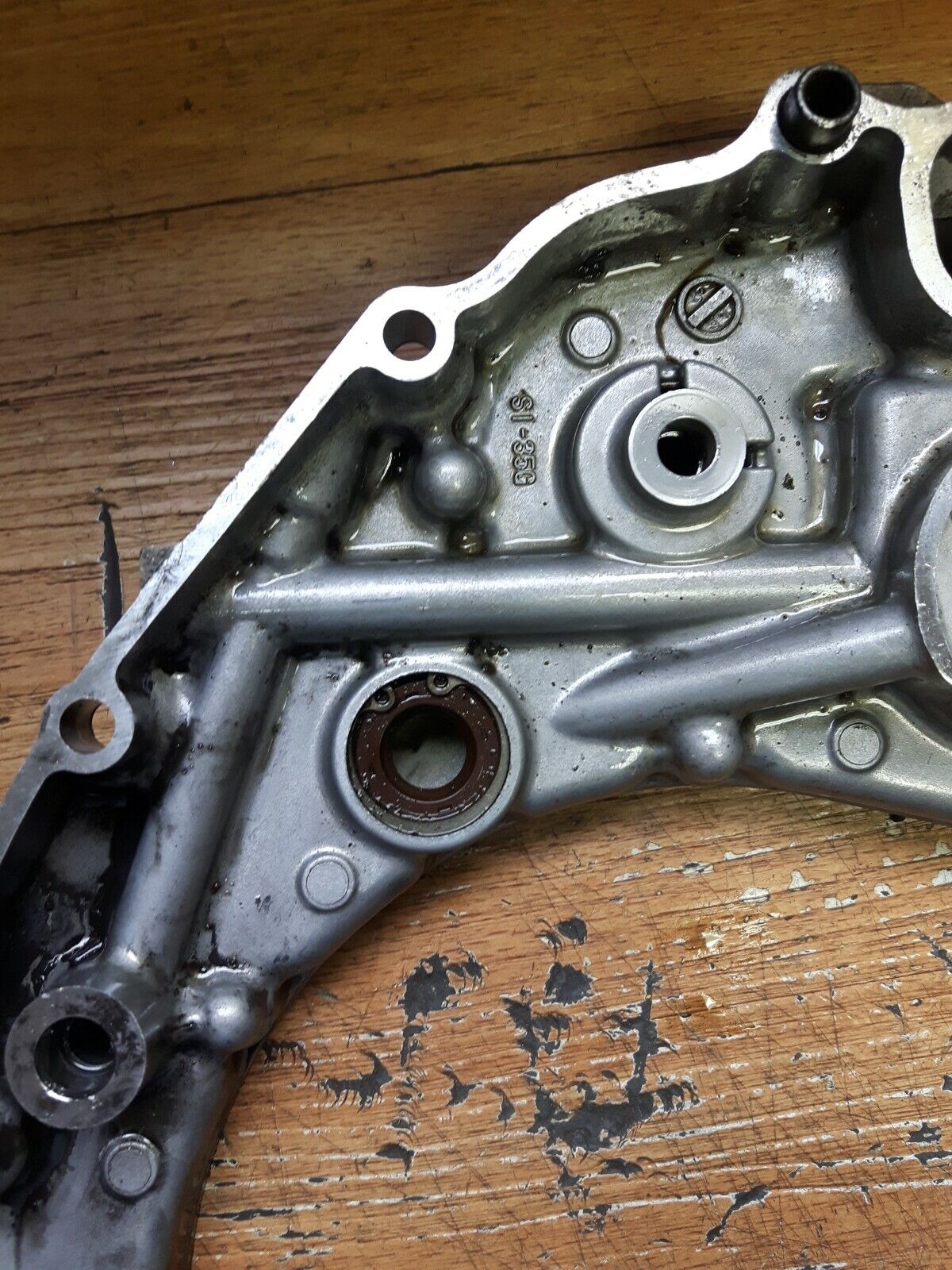 Suzuki RMZ450 2006 right crankcase cover clutch inner 2005 2007 RMZ 450 RM-Z.