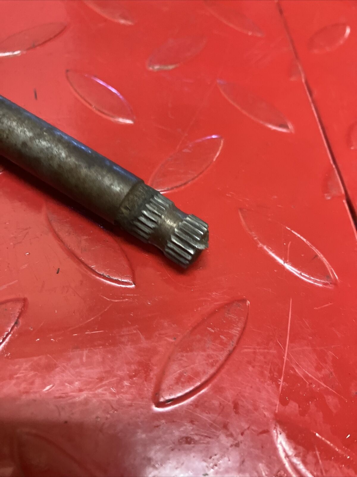 Suzuki DS100 1978 transmission gearshift gear shift shaft sprindle