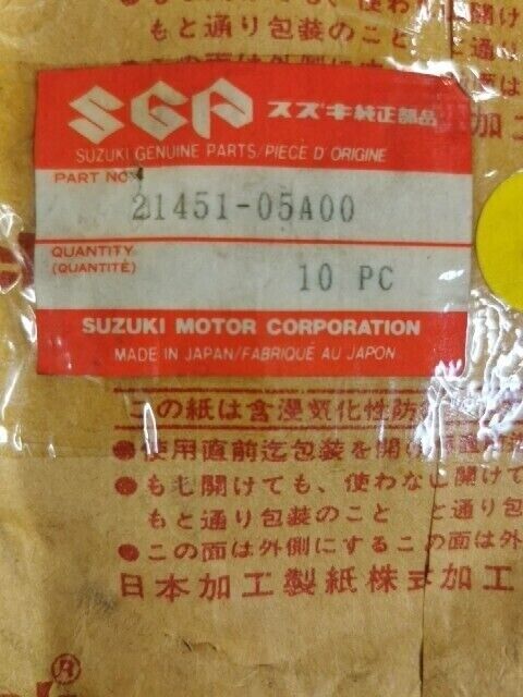NOS SUZUKI GSX750F GSF600S VS1400 CLUTCH DRIVE PLATE 21451-05A00 S51