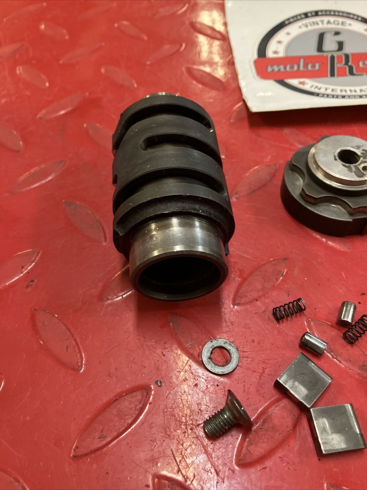 Suzuki RM125 1993 transmission gearshift gear shift drum cam assembly