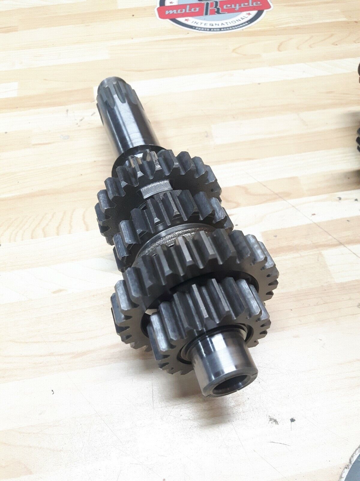 Yamaha DT250 1977 transmission mainshaft countershaft shaft gear DT400 1978