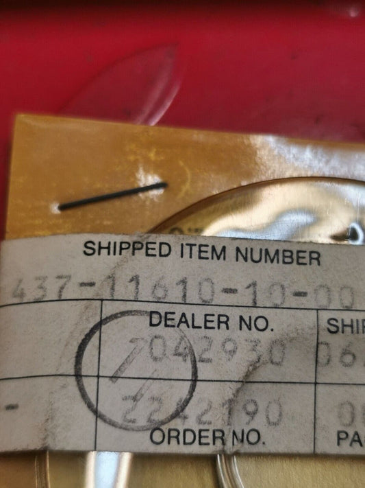 NOS YAMAHA DT100 1974 1975 PISTON RING SET 1ST 437-11610-10-00 Y32