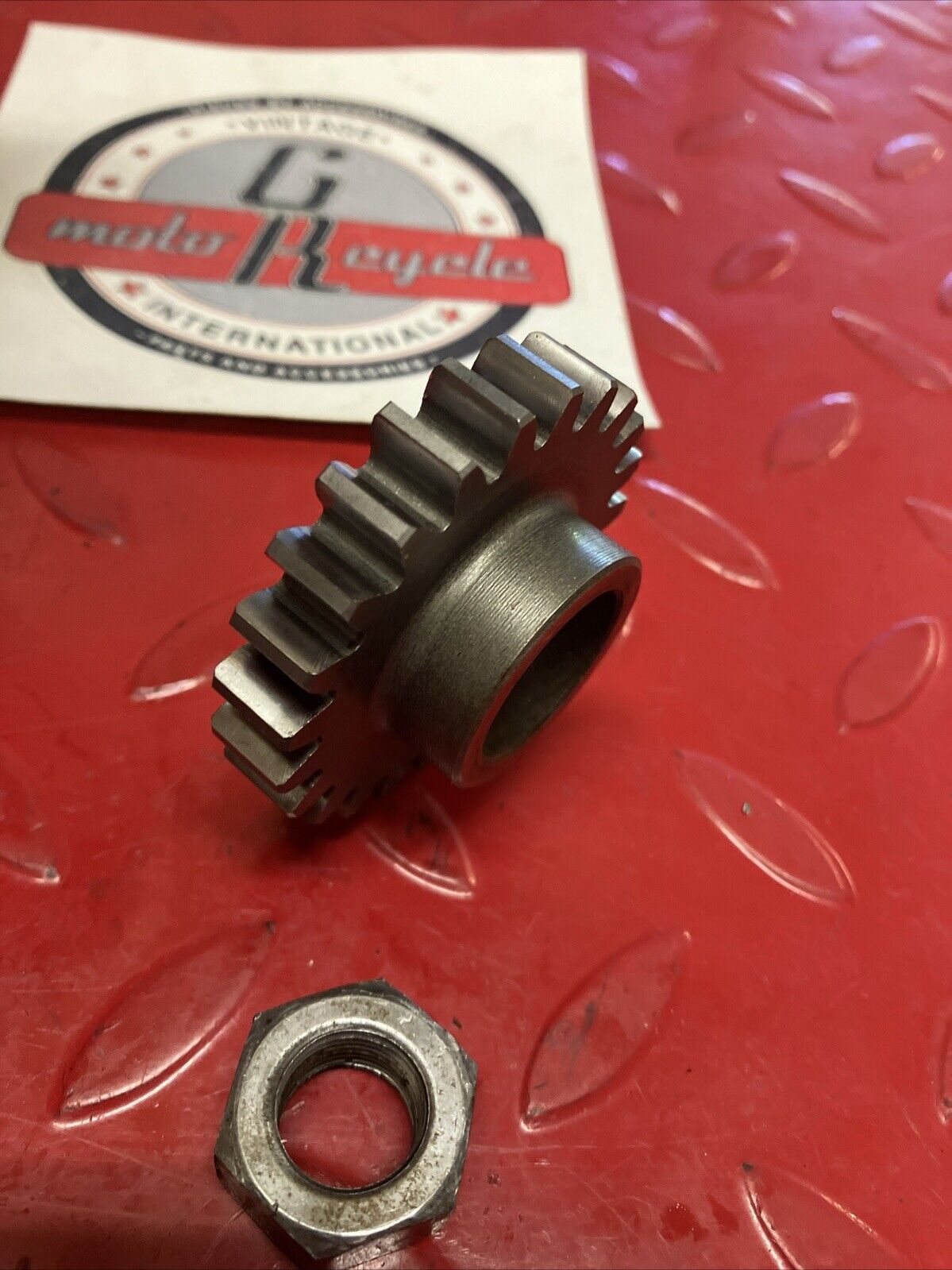 Suzuki RM250 1987 crankshaft primary drive gear
