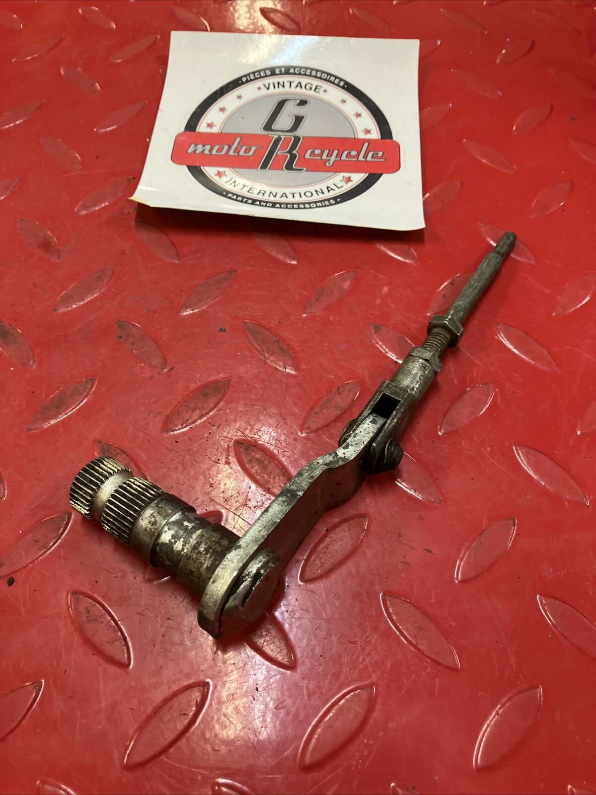 Yamaha RD400 1977 brake pedal shaft joint rod 1976