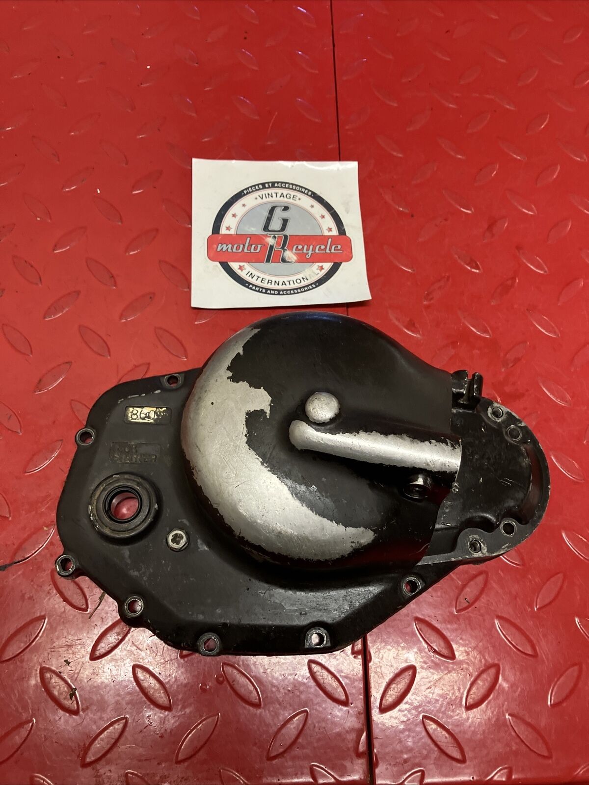 Suzuki DS100 1978 Right crankcase clutch cover