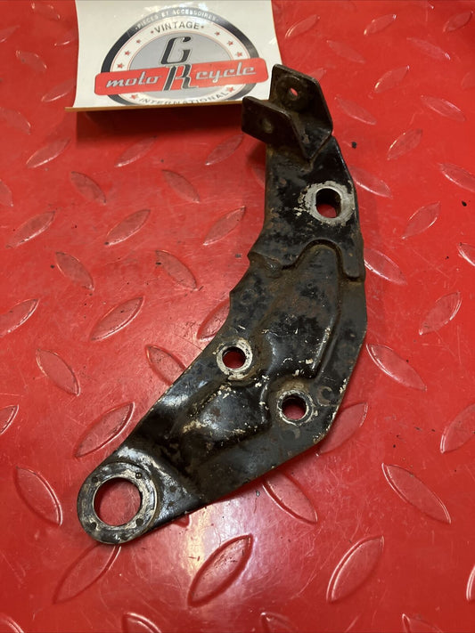 Yamaha RD400 1977 Left side muffler stay footpeg bracket holder 1976 1978