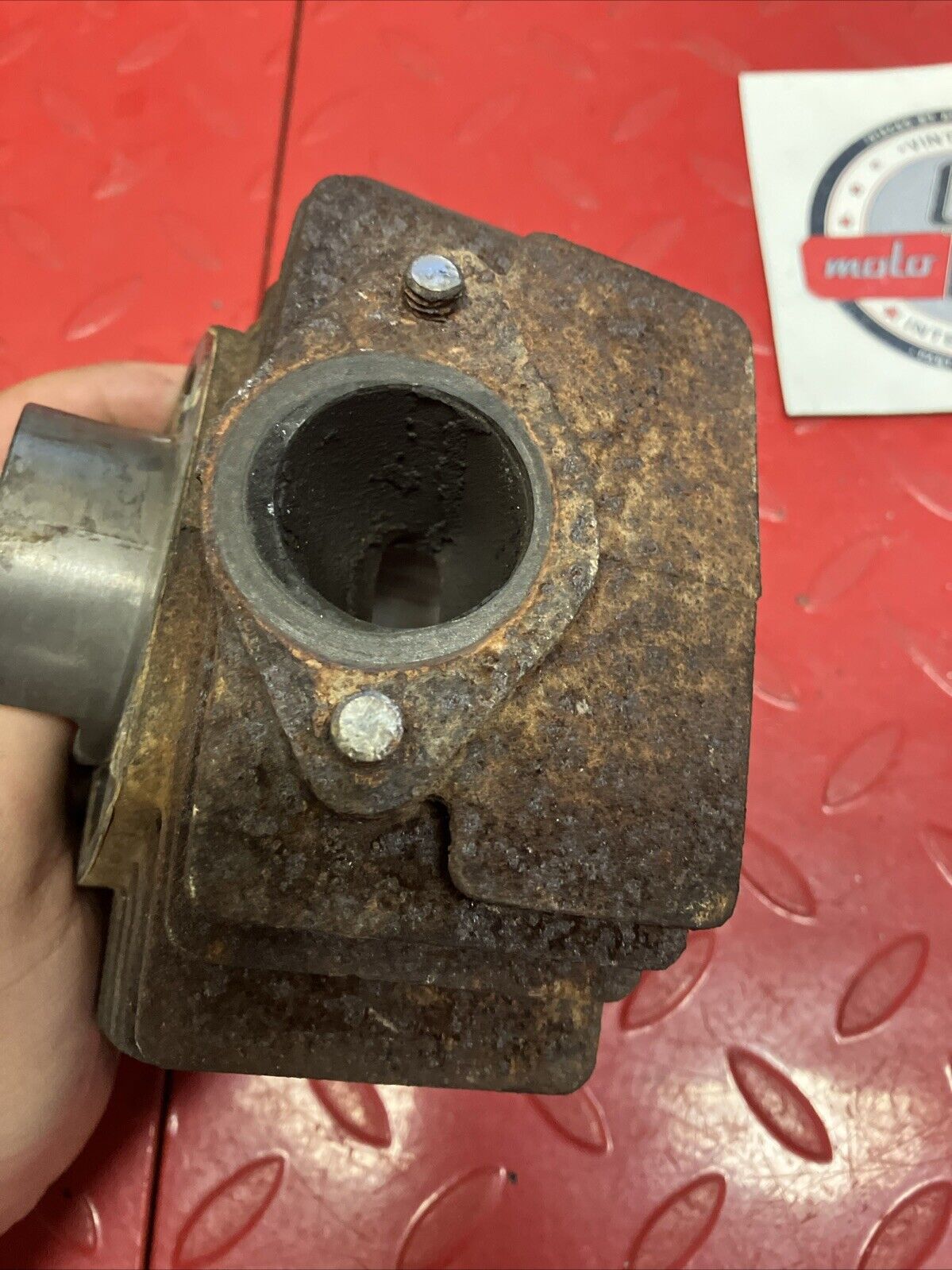 Suzuki RV90 1975 Cylinder jug barrel head STD need rebore