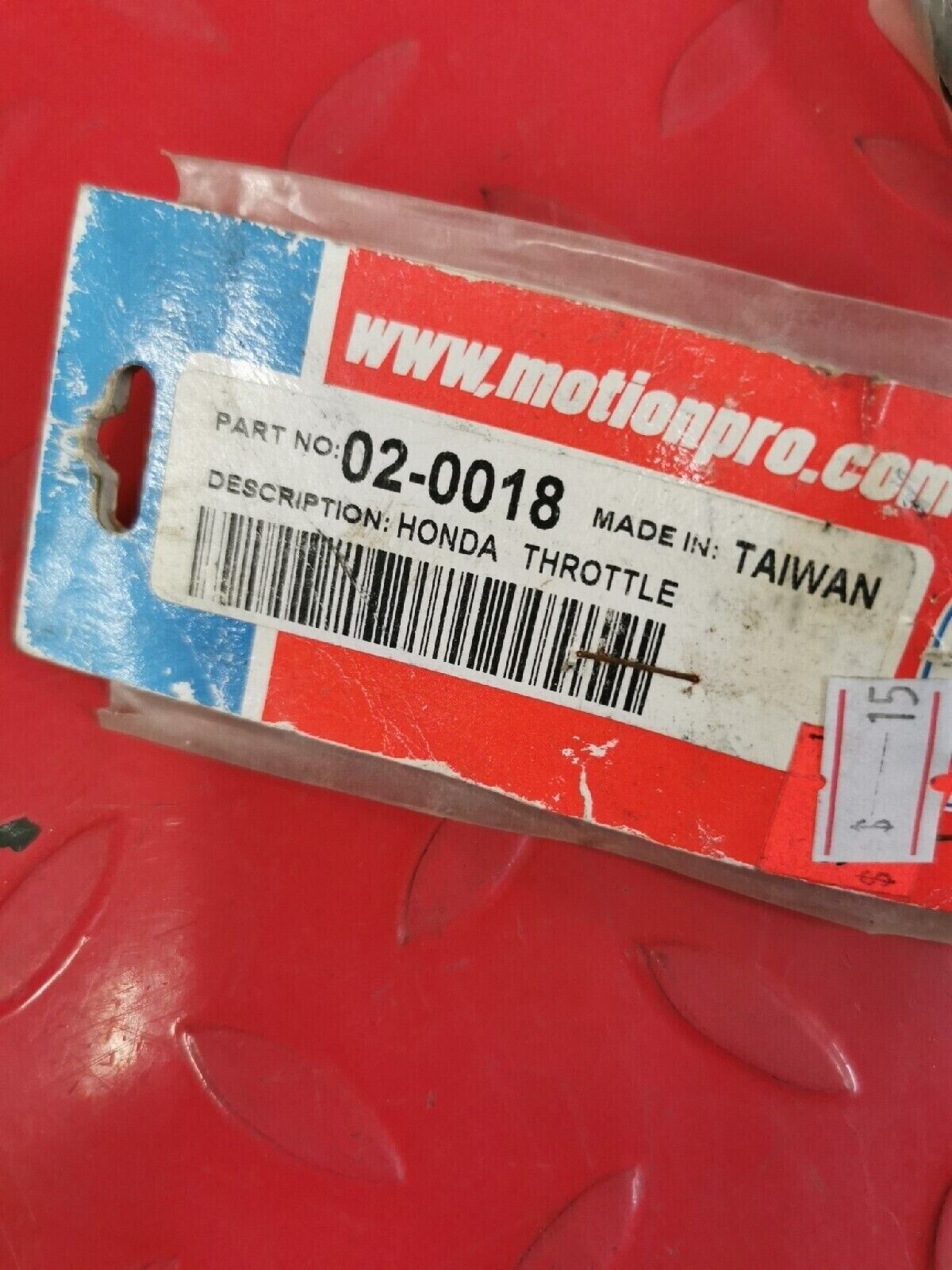NOS MOTION PRO HONDA CB900 1980 - 1982 THROTTLE CABLE 02-0018 J16