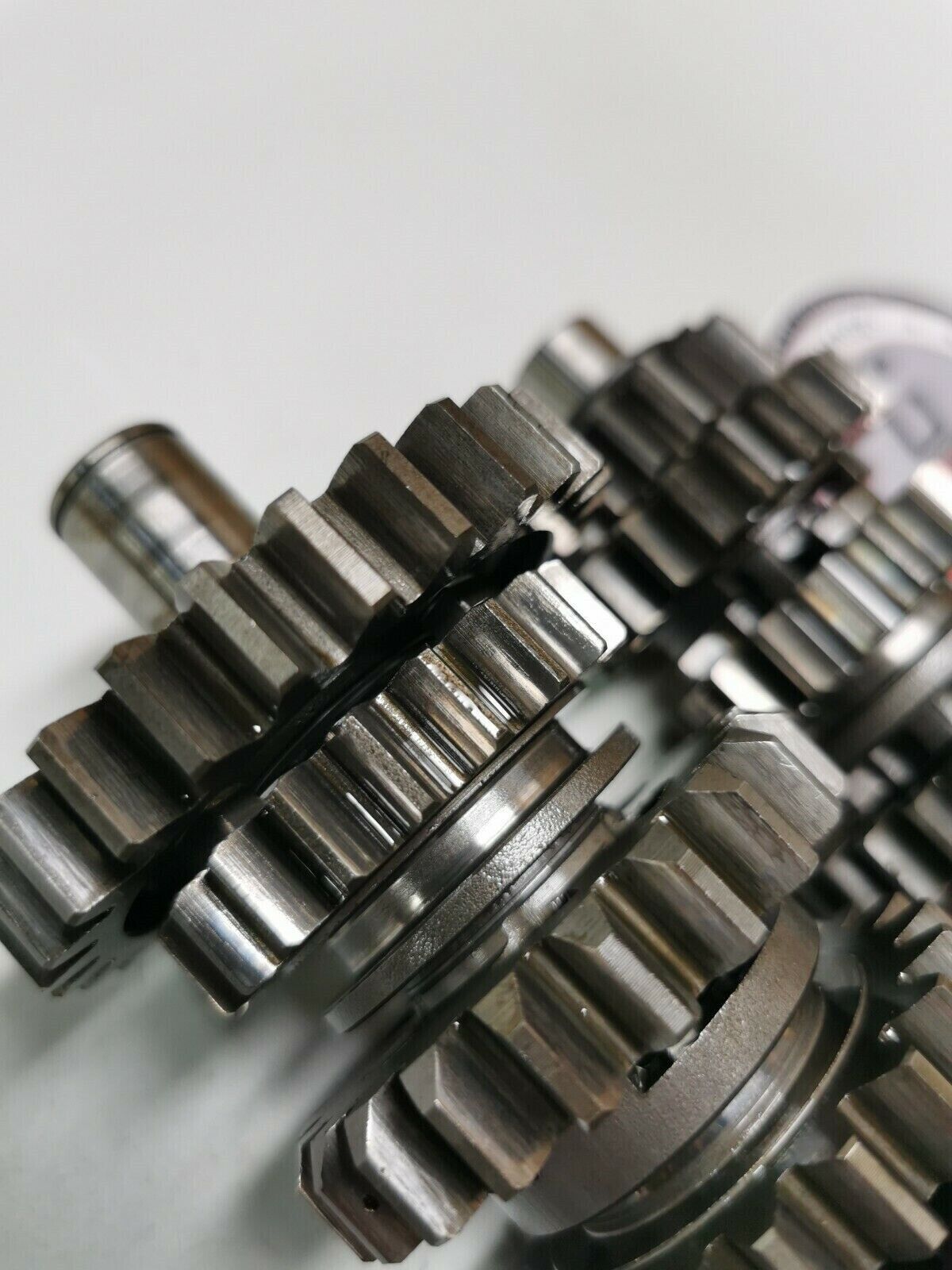 Suzuki RM250 1976 transmission mainshaft countershaft main counter shaft gear