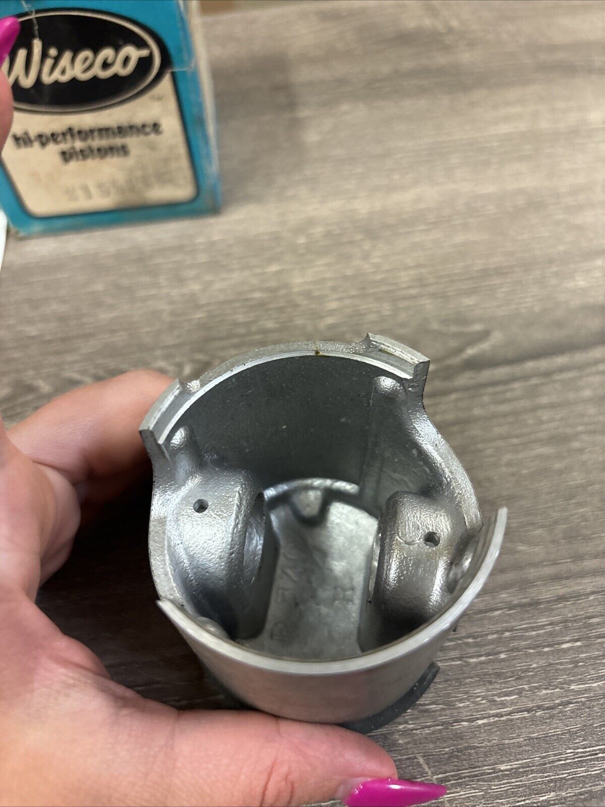 NOS WISECO SKI-DOO ROTAX 340 TNT OLYMPIC PISTON MISSING 1 RING 2155PS J62