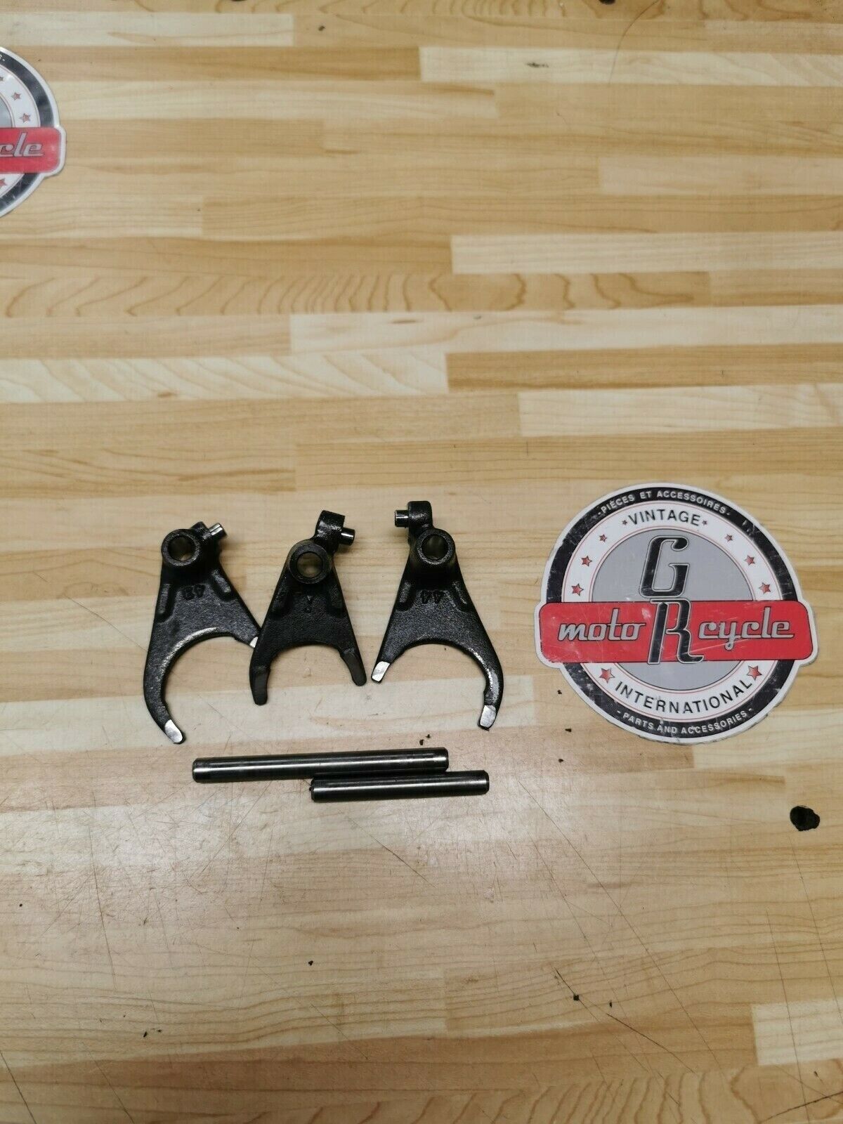 Kawasaki KDX200 1986 gearshift gear shift transmission forks 13140-1074