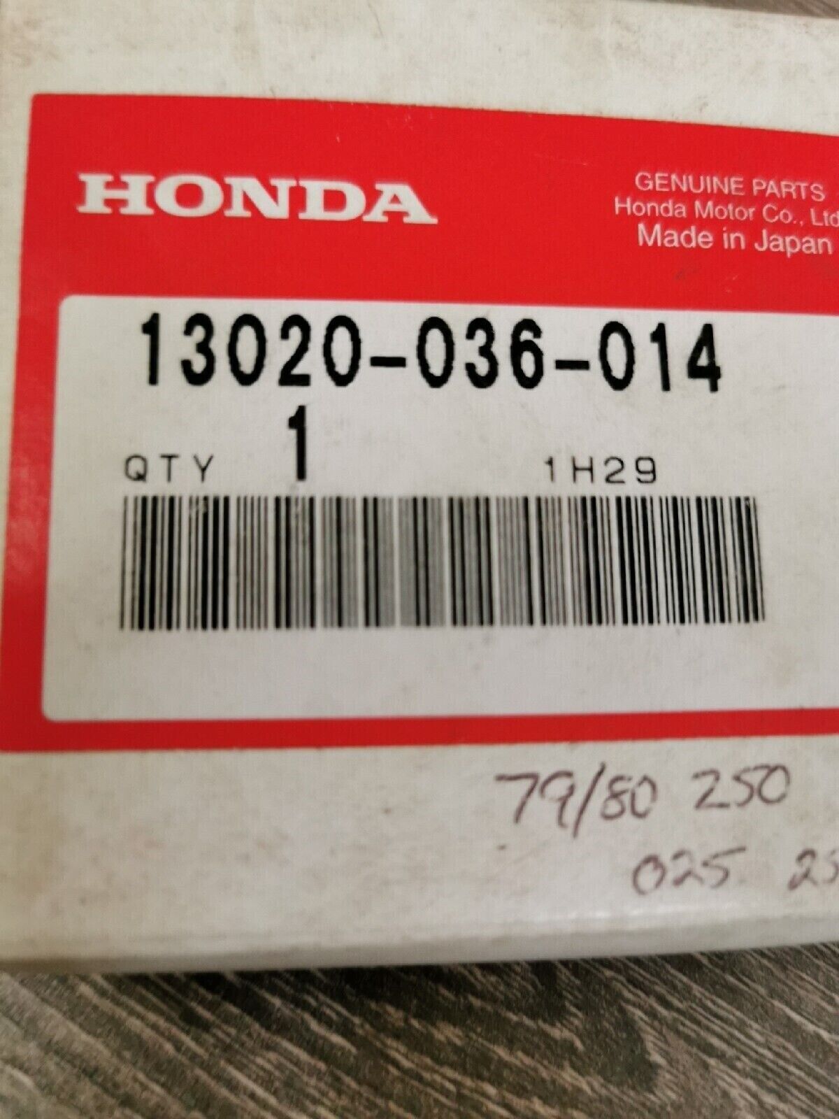NOS HONDA Z50 1979 1980 RING SET PISTON OS 0.25 13020-036-014 H41