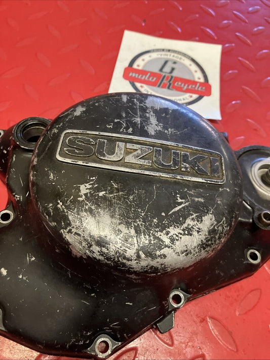 Suzuki RM125 1984 right crankcase clutch cover 2