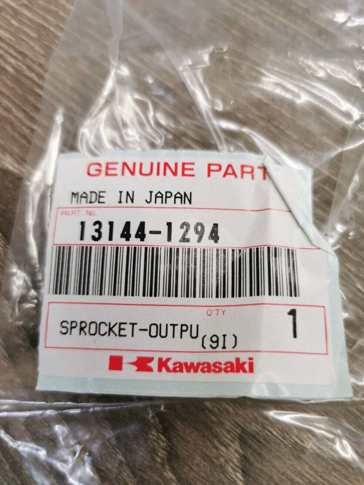 NOS KAWASAKI KX250 1999 - 2006 OUTPUT SPROCKET 13144-1294 K29