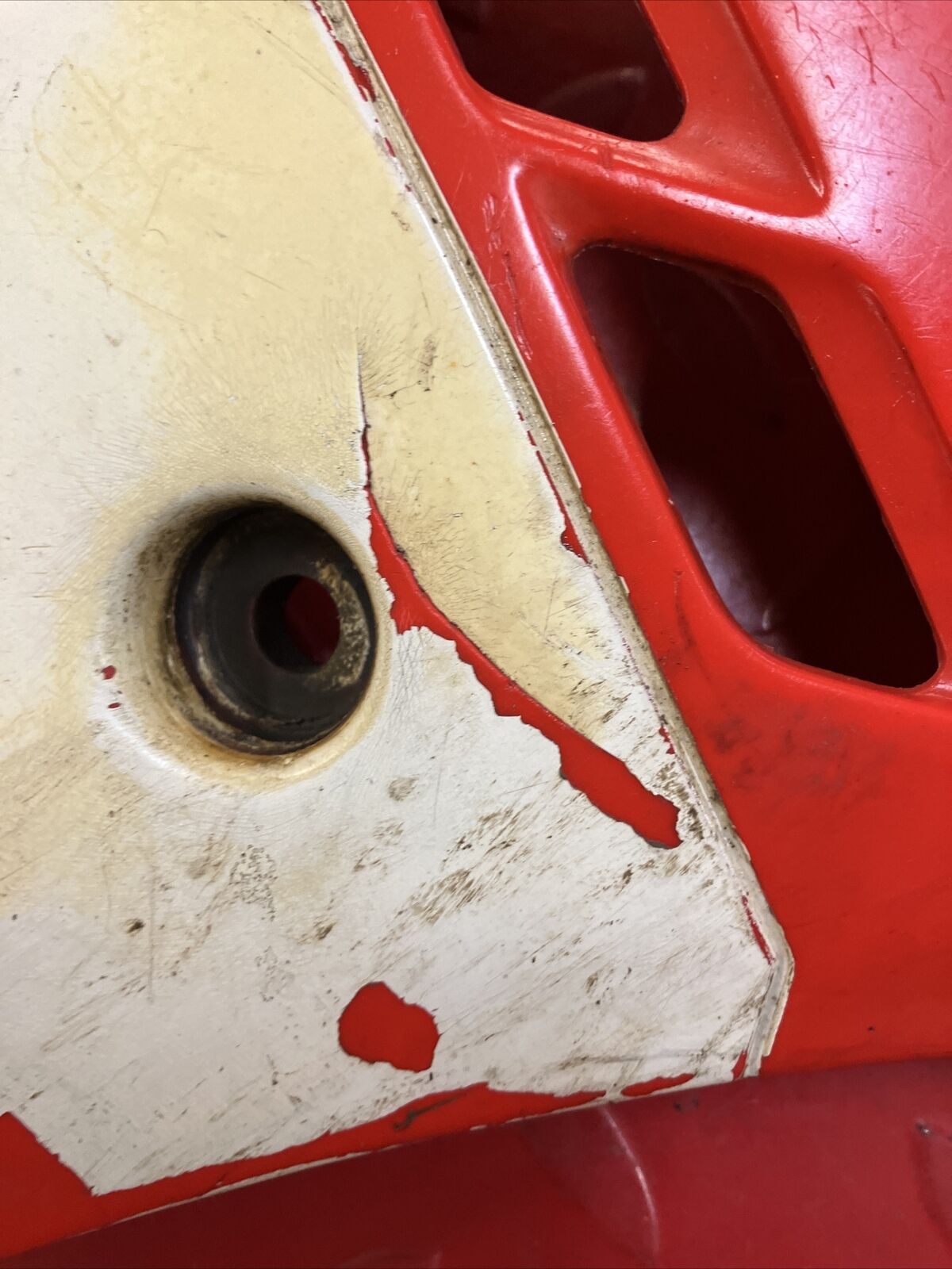 Honda CR250R 1988 right side cover panel