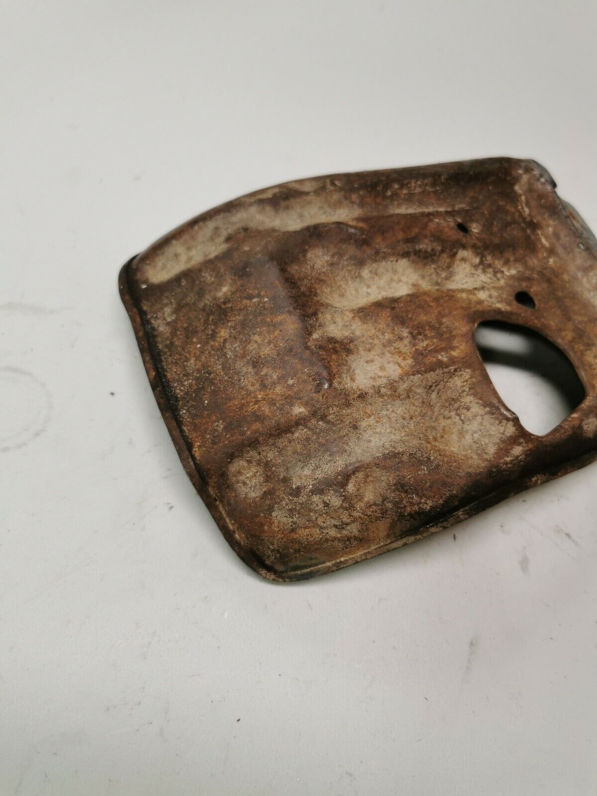Honda XR80R 1993 engine motor crankcase protector bas guiard skidplate skid plat