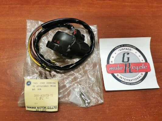 NOS Yamaha 1973 RD250 RD350 HANDLE SWITCH 360-83973-01-00 Y133