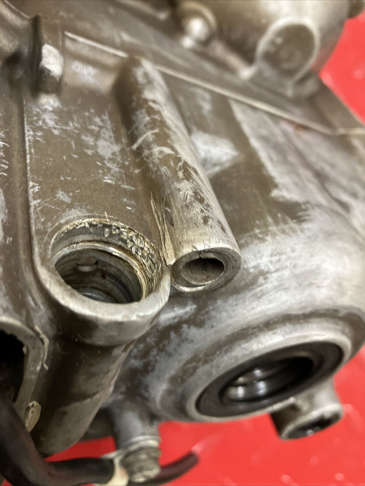 Suzuki RM125 1985 crankcase crank case set