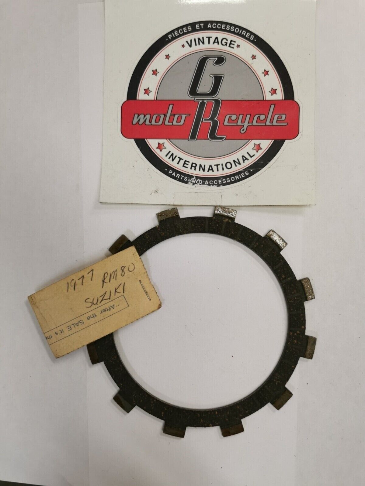 NOS SUZUKI TC125 RM100 RM80 CLUTCH DRIVE PLATE 21441-13A01 S28