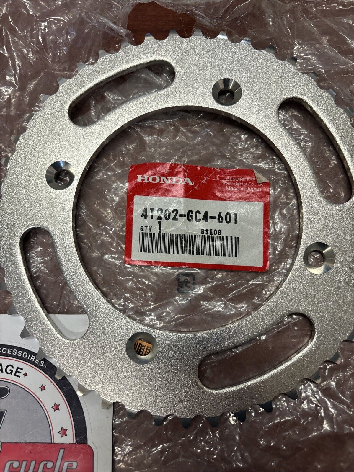 NOS Honda CR80R CR85R FINAL SPROCKET 47T 41202-GC4-601 H139