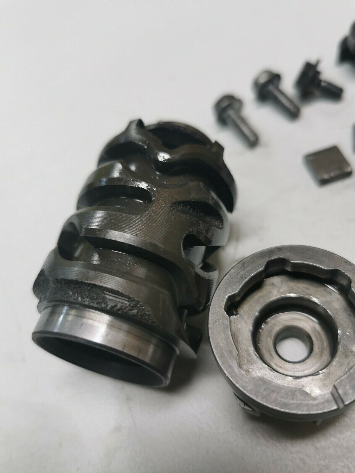 Honda CR125R 1986 gearshift gearshift transmission drum cam arm lever plate 2
