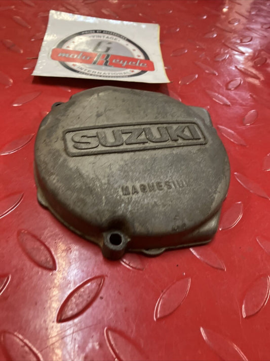 Suzuki RM125 1985 left crankcase stator cover
