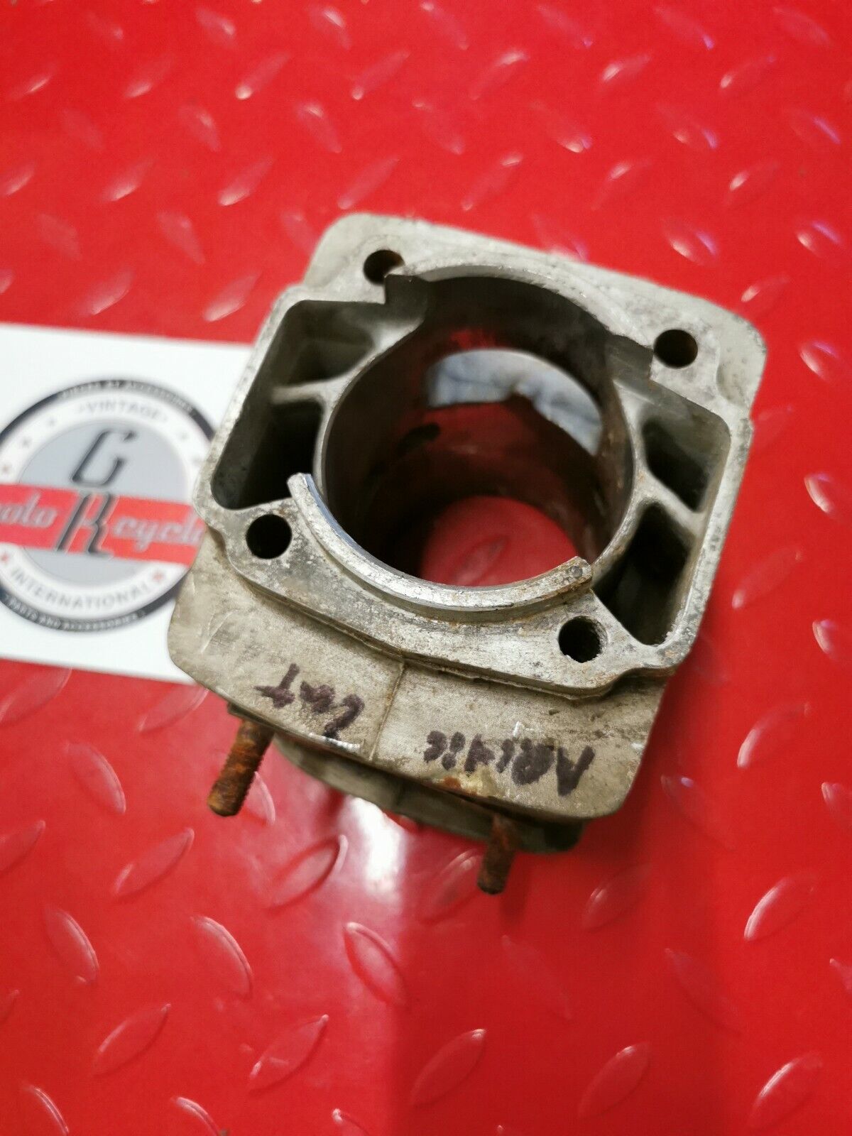 Arctic cat 70's 400 snowmobile left cylinder jug barrel