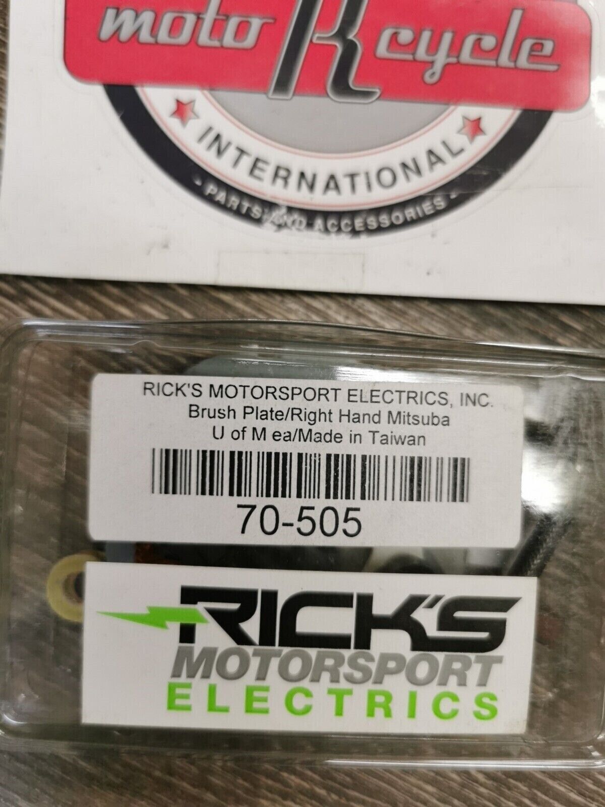 NOS RICKS MOTOSPORT Starter Motor Brush Plate Repair Kit 70-505 J35