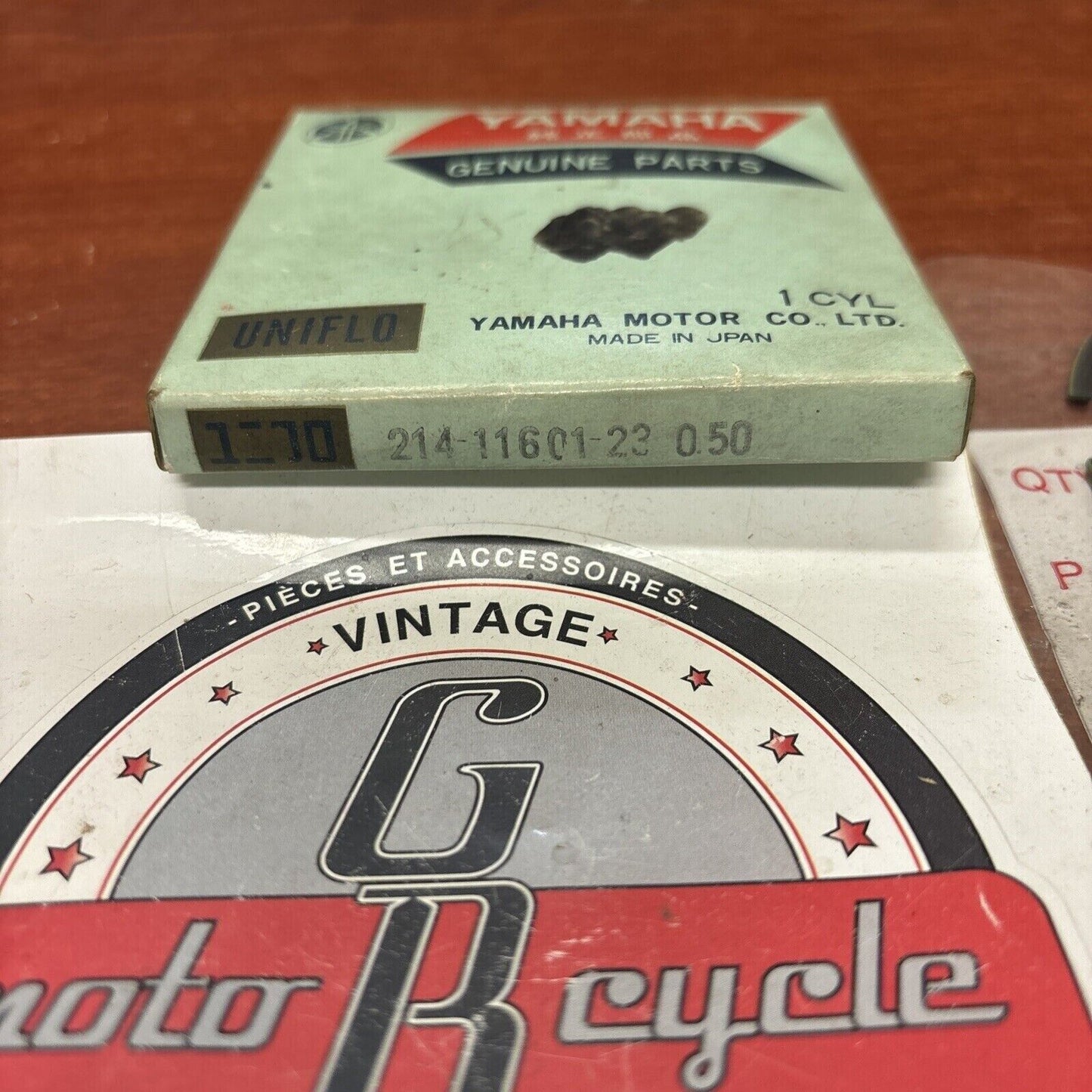 NOS Yamaha 1968 - 1971 DT1 PISTON RING 0.50 214-11601-23-00 Y174