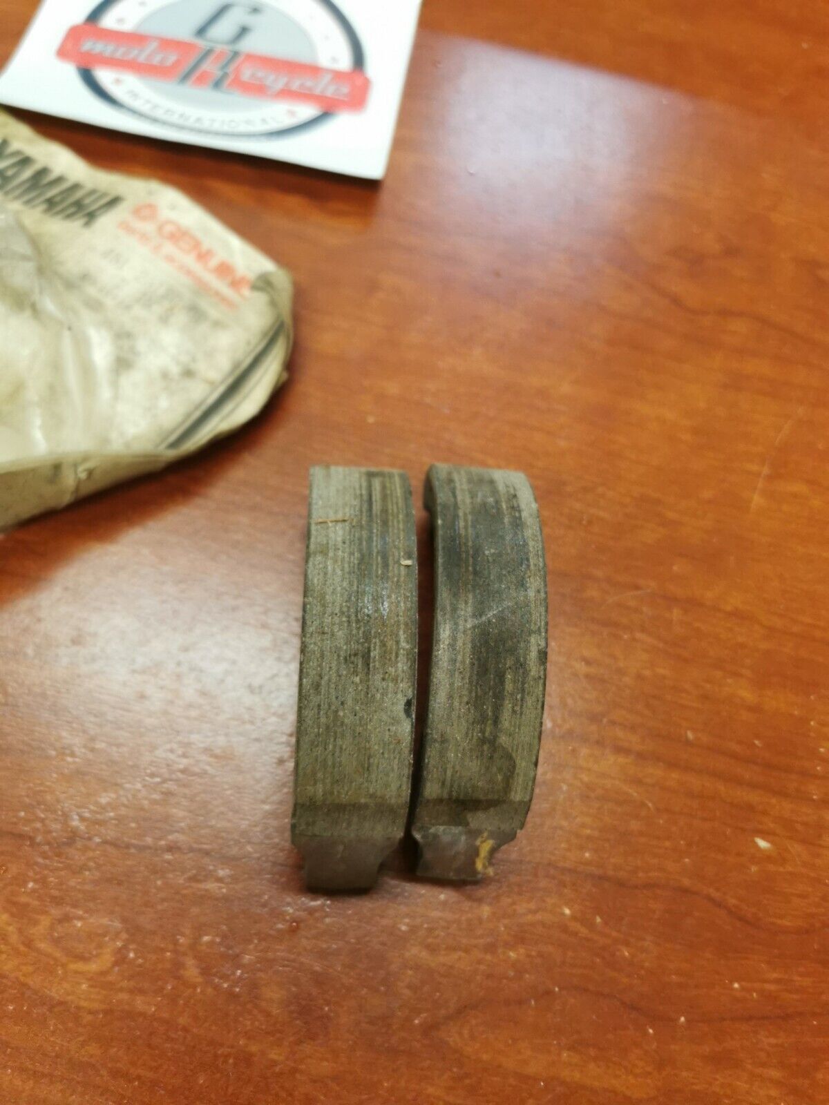 NOS Yamaha YZ80 PW80 BRAKESHOE SET 2PCS 451-25130-00-00 SUB. 451-W2535-00-00 Y86