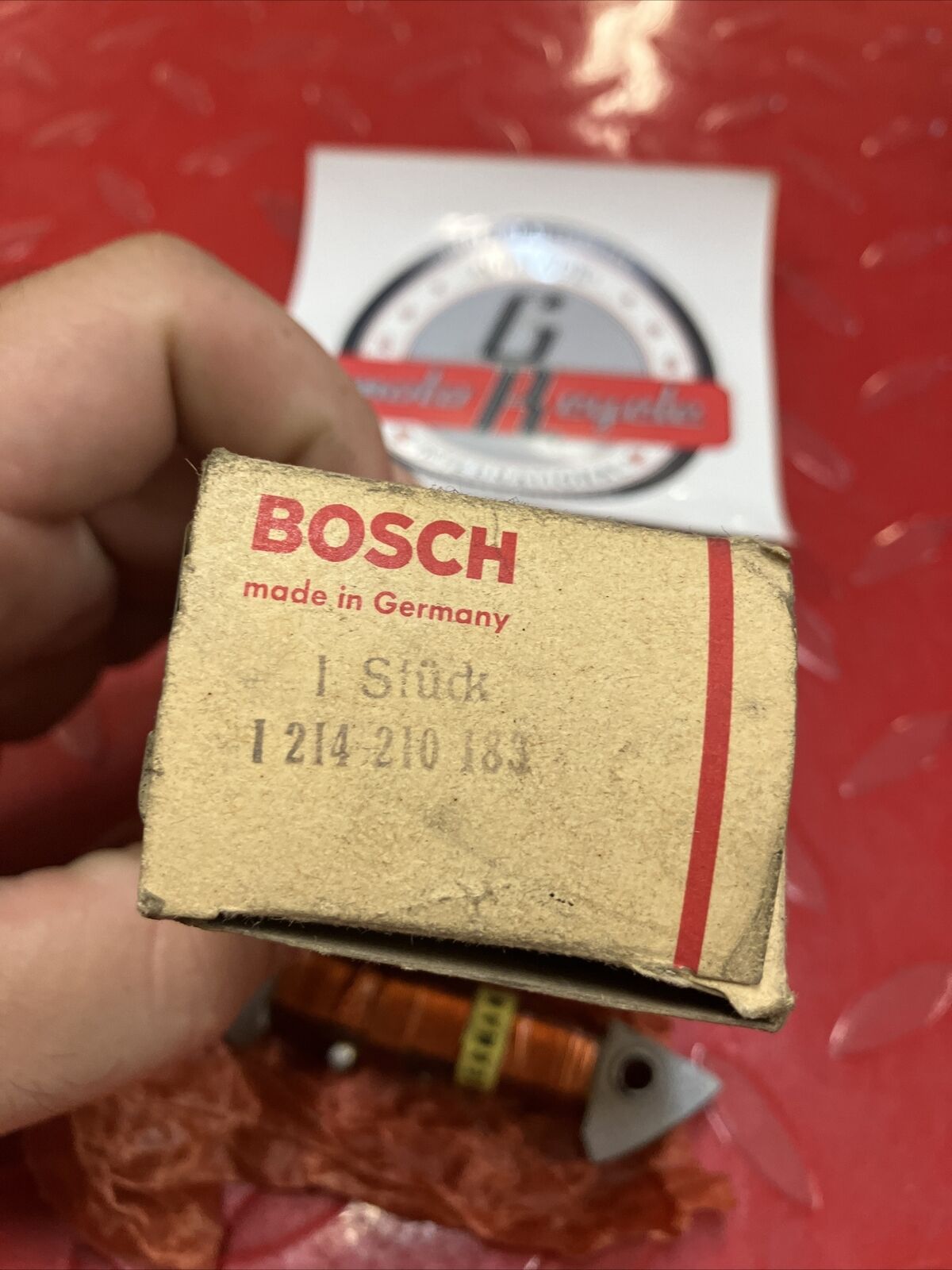 Nos Skiroule Bosch stator coil 1144-4833 1 214 210 183 S1