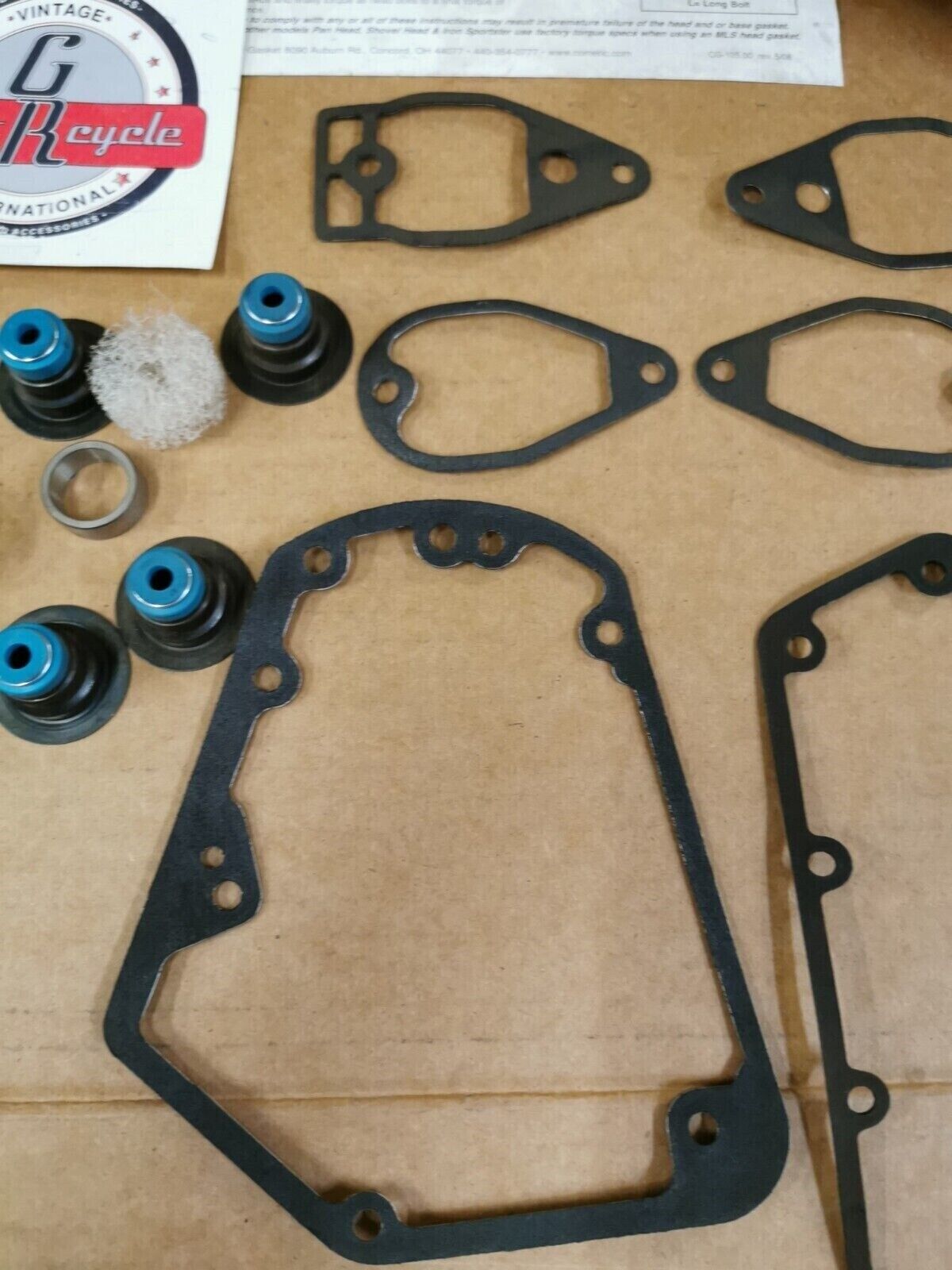 NOS COMETIC HARLEY DAVIDSON INCOMPLETE TWIN CAM STD BORE VALVE SEAL KIT C146 J48