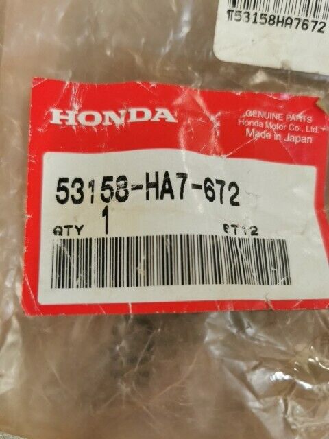 NOS HONDA TRX350 TRX350D 1986 - 1989 TIE ROD END 53158-HA7-672 H113
