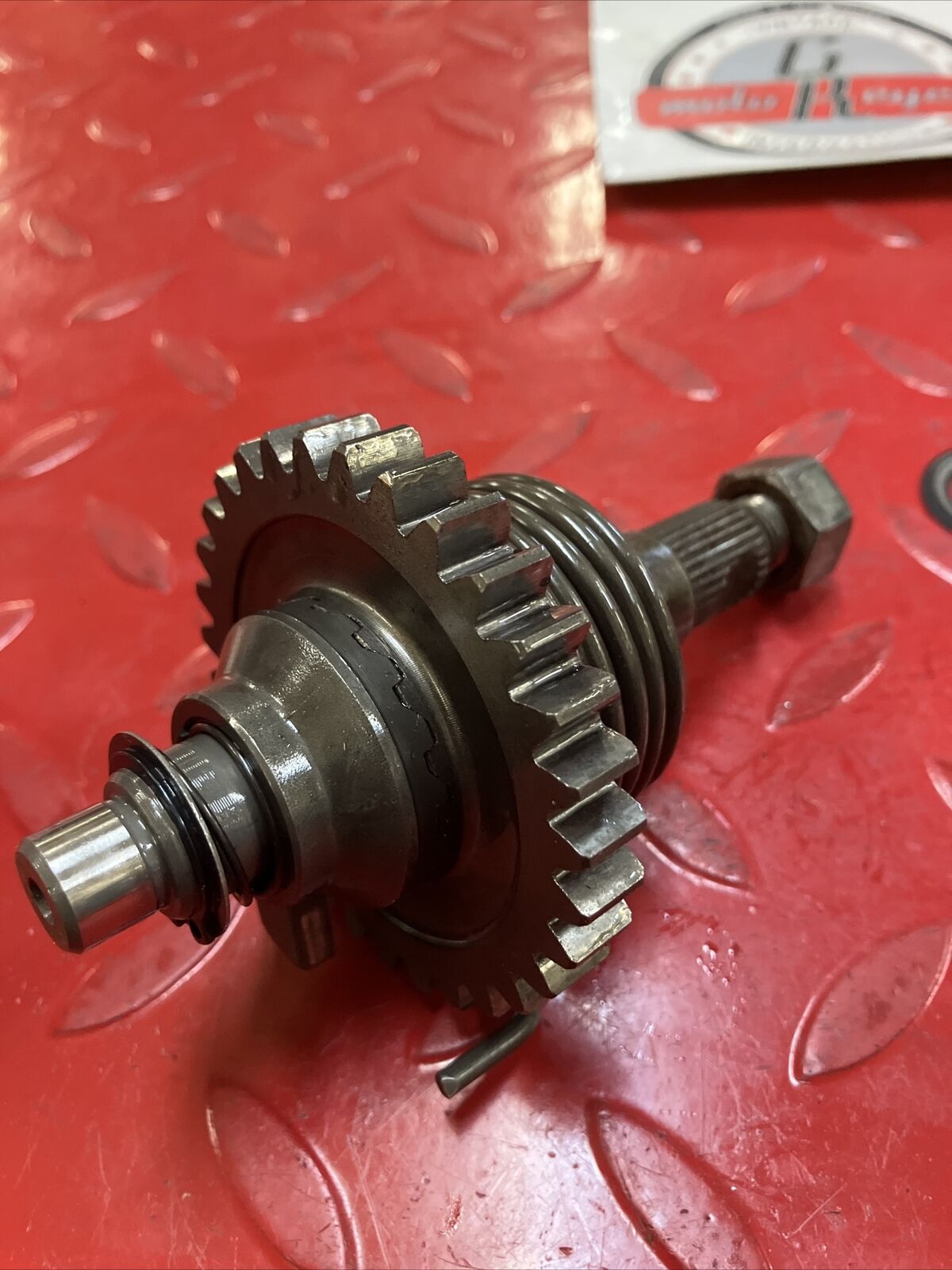 Kawasaki KDX200 1987 kickstarter kick starter shaft 1986 1988 13066-1063