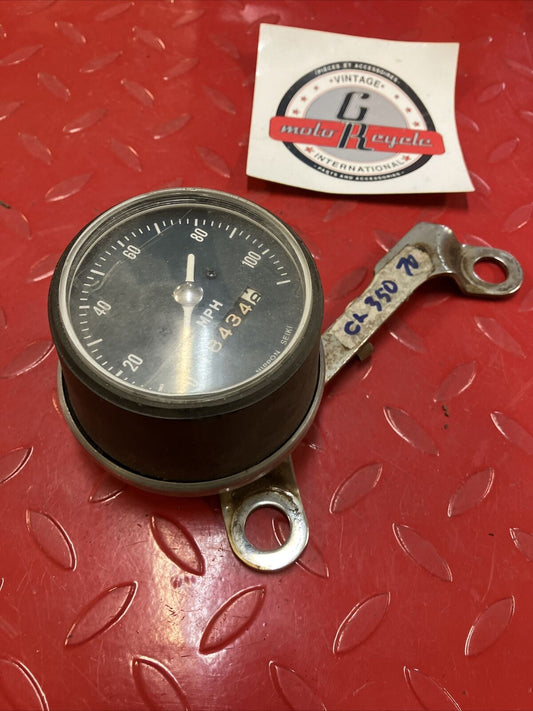 Honda CL350 1970 tachometer tach meter bracket T