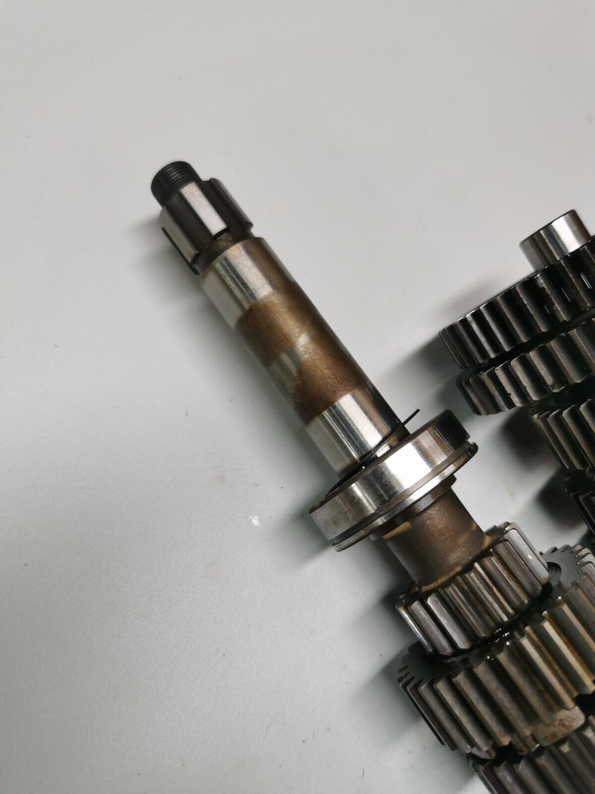 Honda CB750K 1974 transmission mainshaft countershaft main counter shaft gear