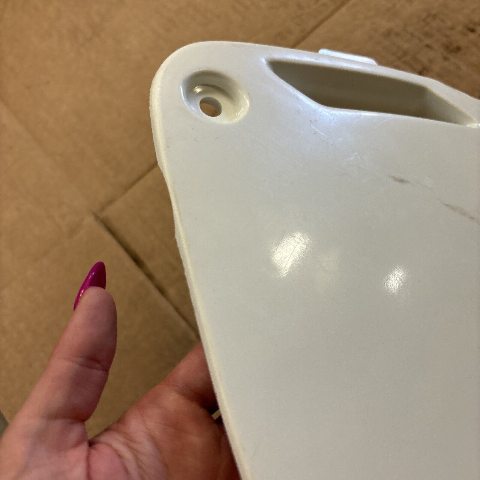 NOS ACERBIS CR125R CR250R CR500R LEFT SIDE COVER ONLY 2043260002