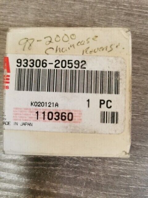 NOS YAMAHA RX10MK SXV60ERK VX700ERG VT700F SX700SD BEARING 93306-20592-00 Y108