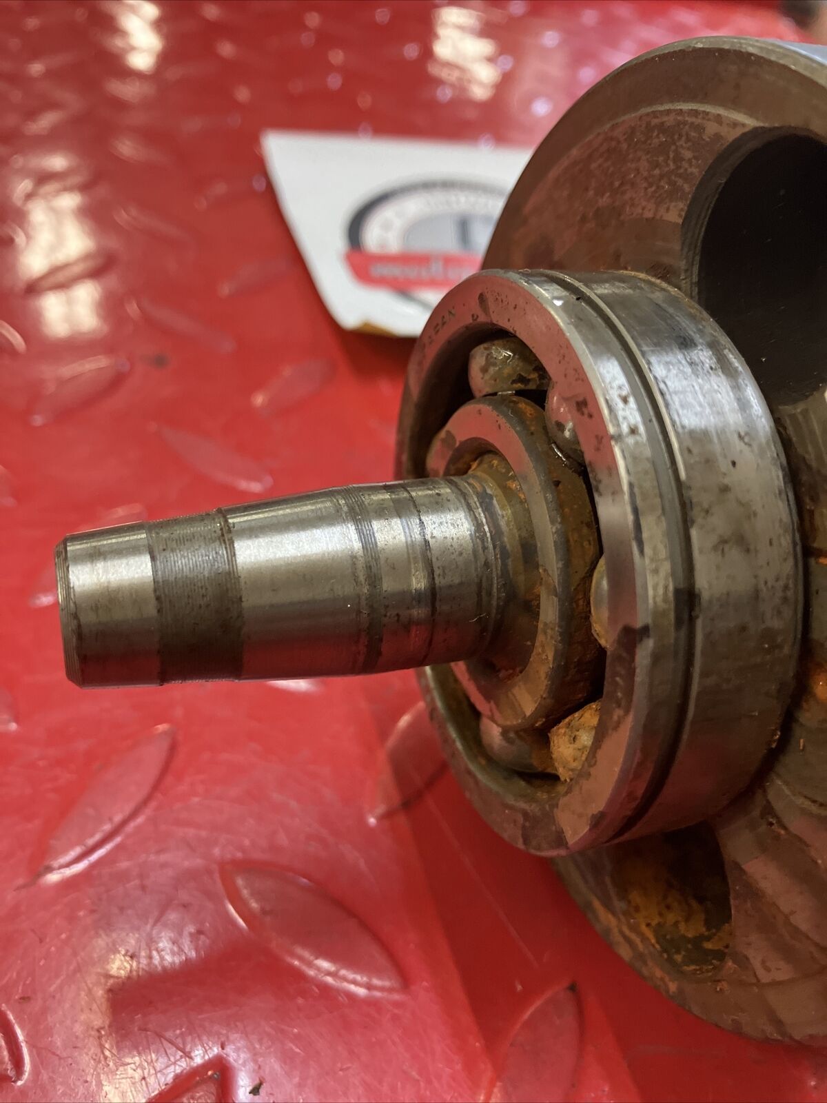 Yamaha RD400 1977 crankshaft assembly 1976 1978 1979