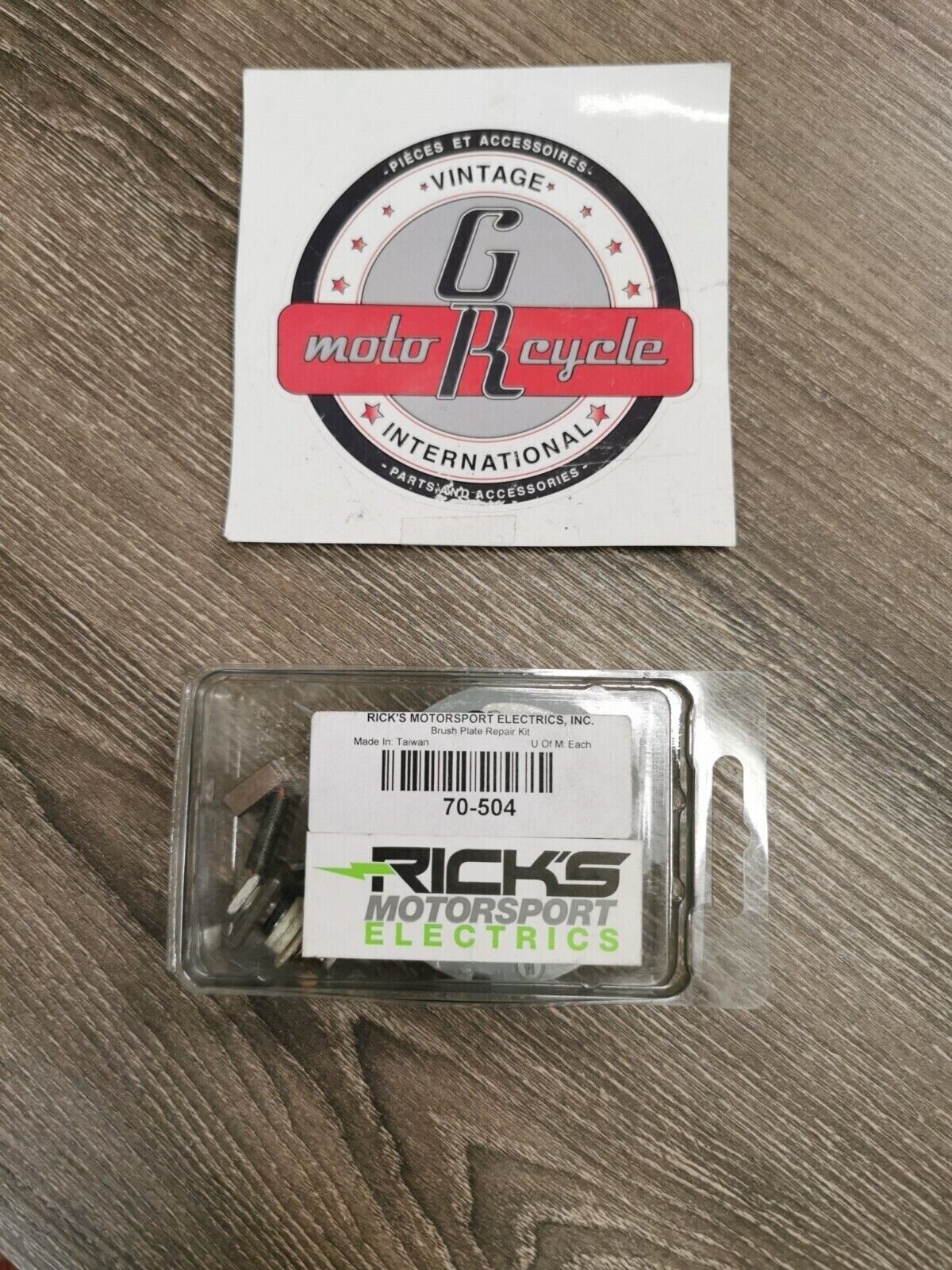 NOS RICKS MOTOSPORT Electrics Starter Motor Brush Plate Repair Kit 70-504 J35