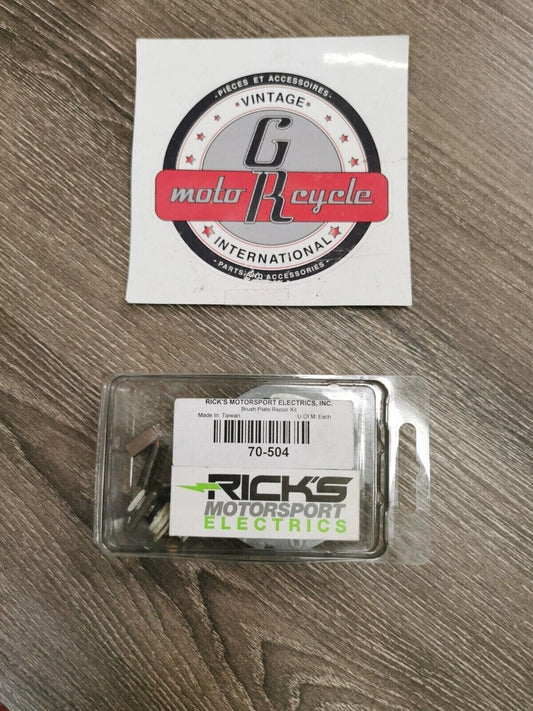 NOS RICKS MOTOSPORT Electrics Starter Motor Brush Plate Repair Kit 70-504 J35