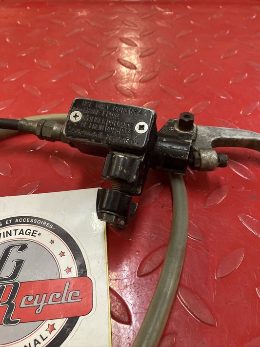 Suzuki RM125 1985 front brake master cylinder hose 1984 RM250