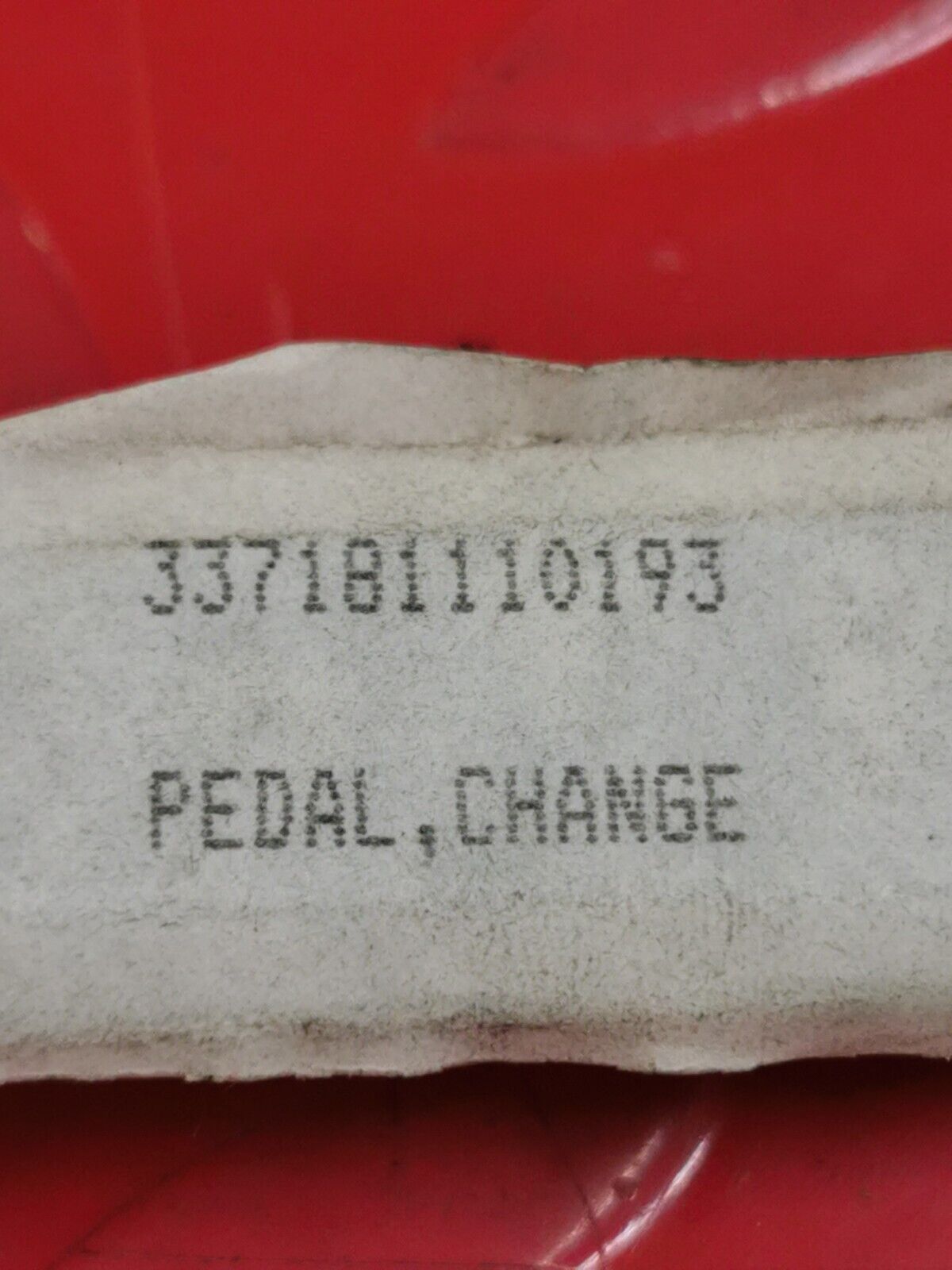 NOS YAMAHA Pedal Change 337-18111-01-93 Y31