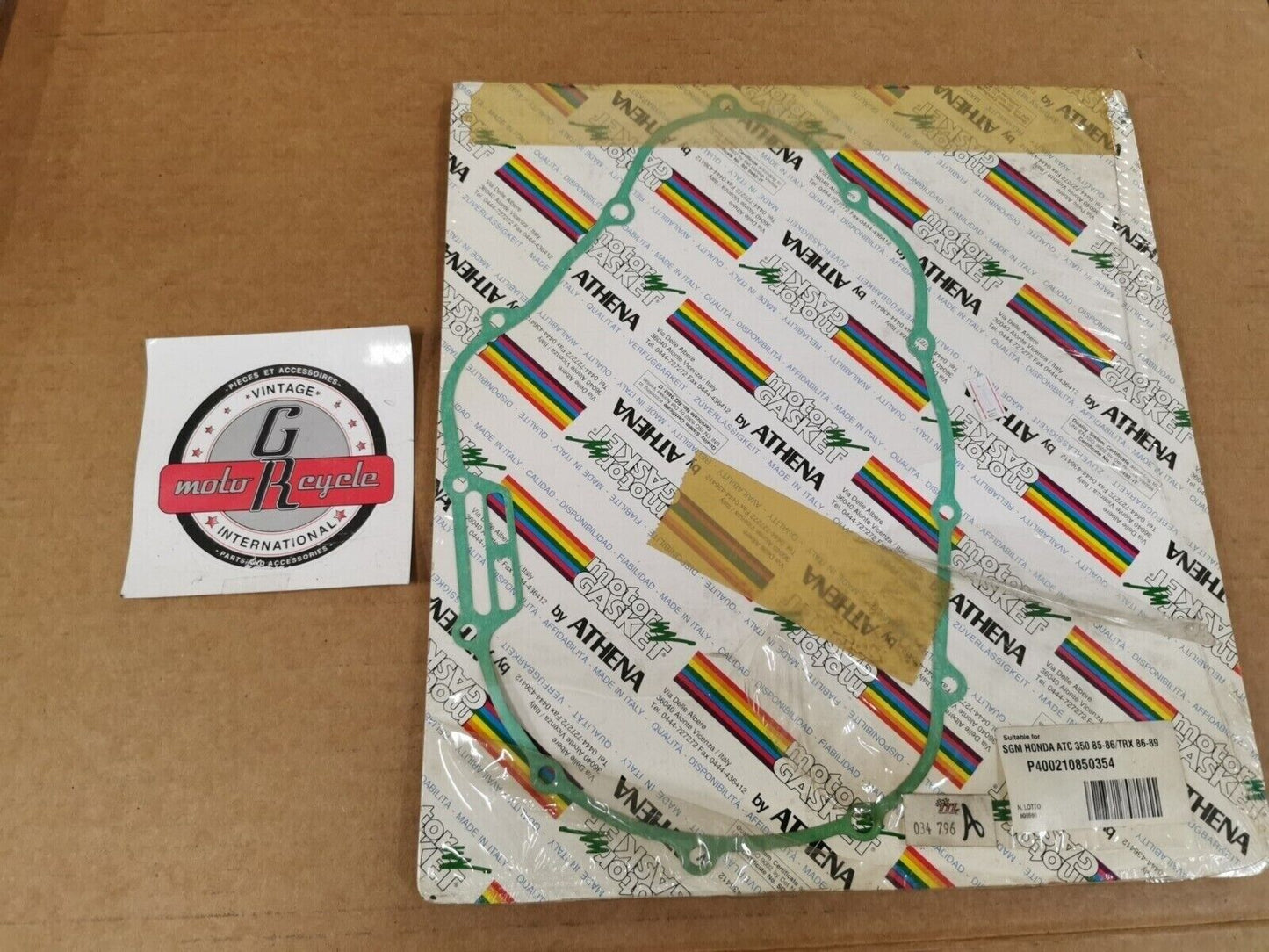 NOS ATHENA HONDA ATC350 1985 1986 TRX INCOMPLETE GASKET KIT P400210850354 J48