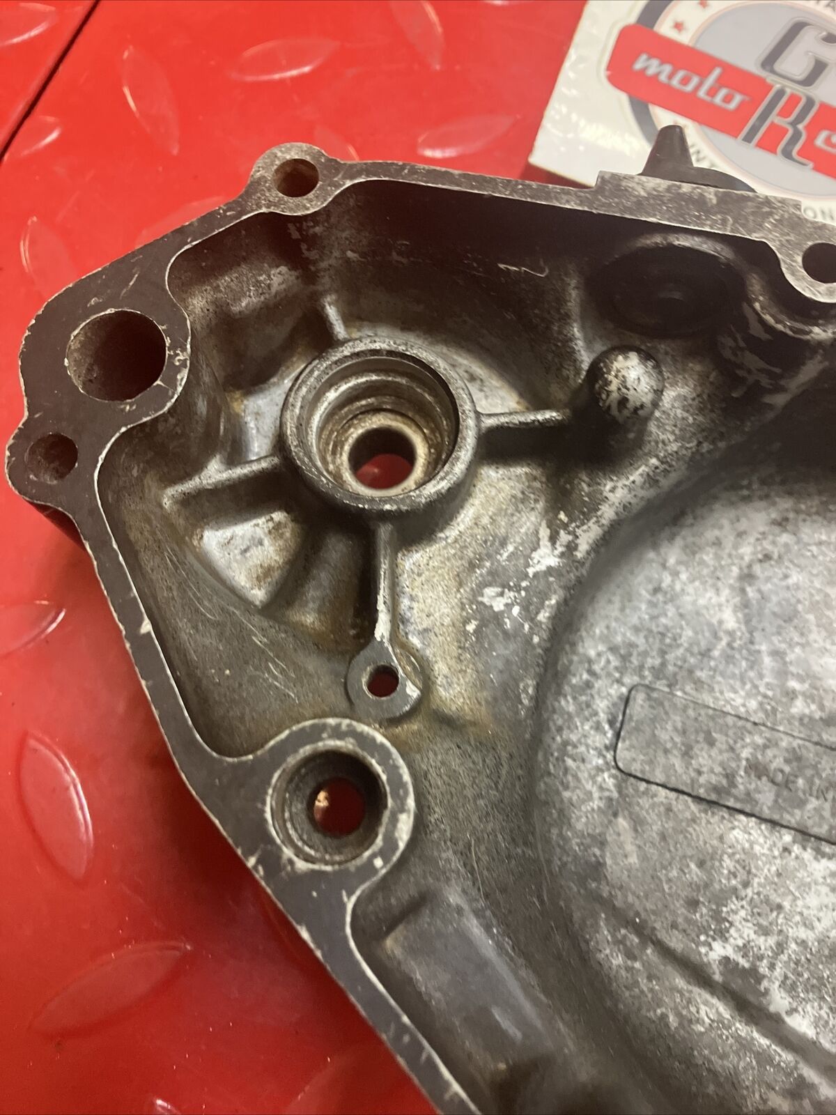 Suzuki RM125 1982 right crankcase clutch cover 1981 1983 2