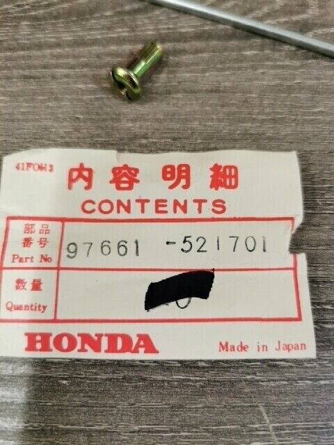 NOS HONDA CL250 CL350 1963 - 1973 SPOKE9X165 97661-521701 H94