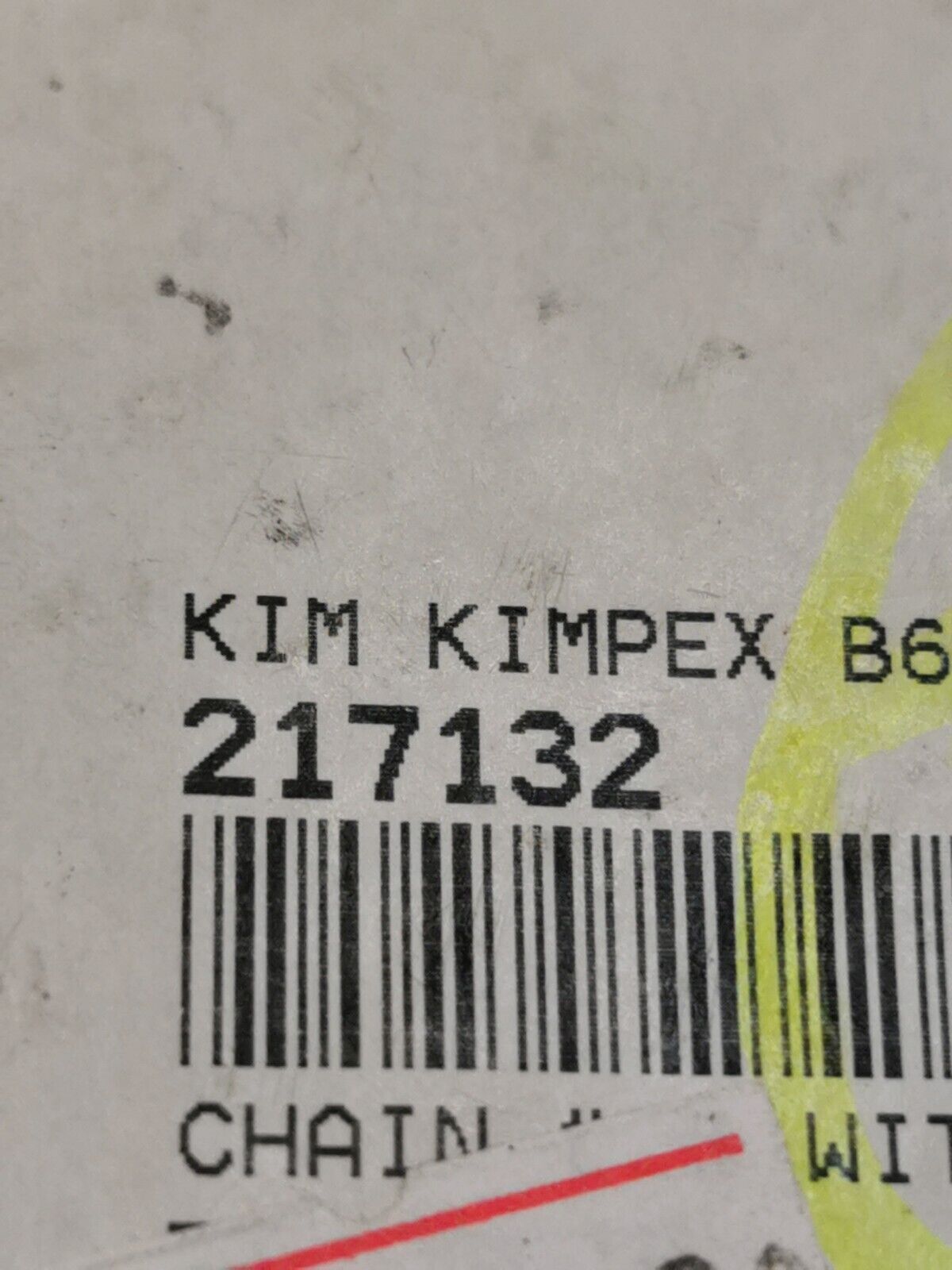 NOS KIMPEX CAHAIN 25 WITH 166 LINKS 217132 10-0100-166 J3